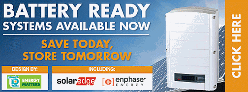 Battery ready solar power system - quote