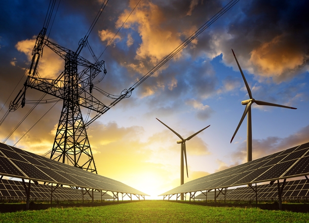 Renewable energy boom drives upturn in utilities construction.
