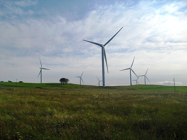 Modern wind turbines