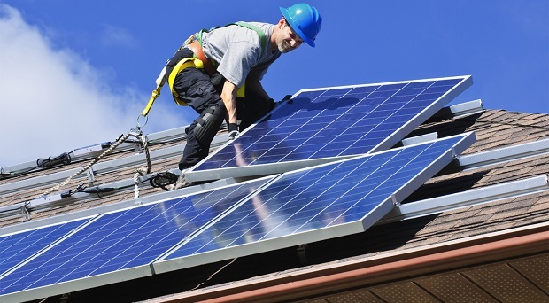 The TEELS scheme helps Tasmanians install solar panels.