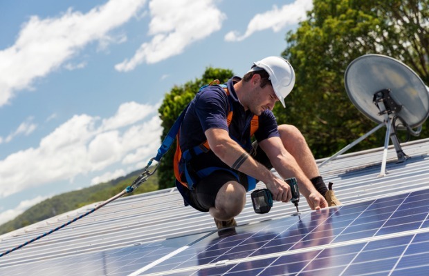 Solar panel installation is cheaper with the Federal Government STC scheme. 