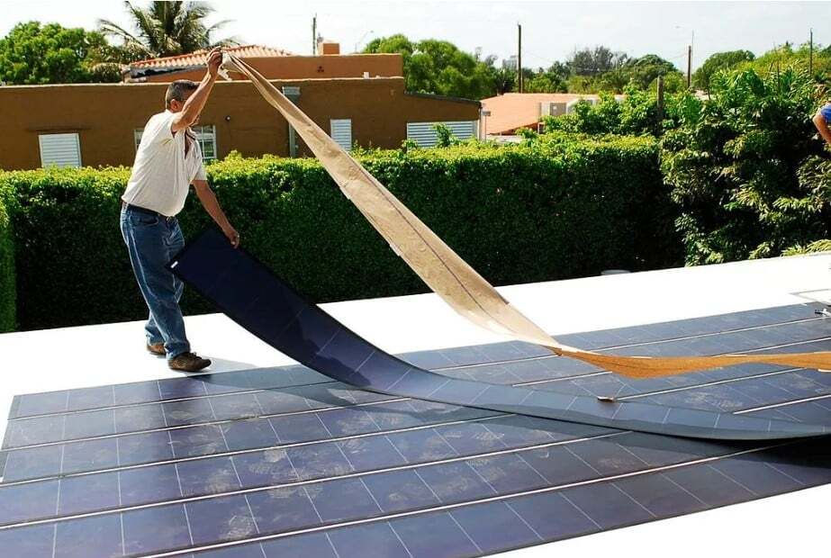 What are thin-film solar panels?