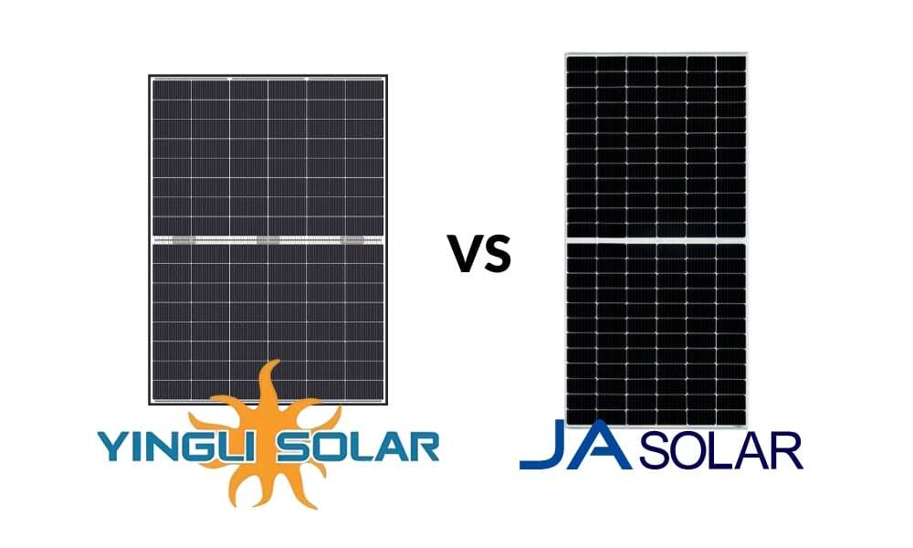 Yingli Solar vs JA Solar panels